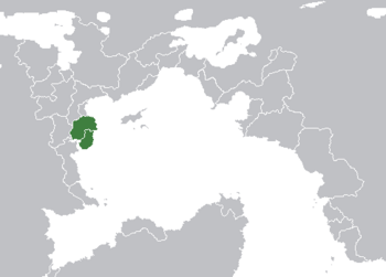 Constituent countries of the Kingdom of Bluehand located within the Orddonach.